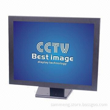 19-inch LCD CCTV Monitor with 3D Digital Comb Filter and Noise Reduction